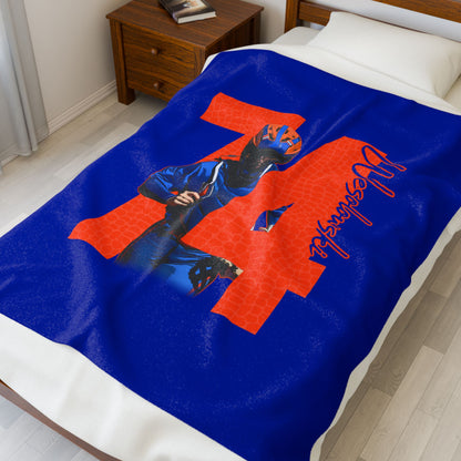 Ella Wesolowski Velveteen Plush Blanket