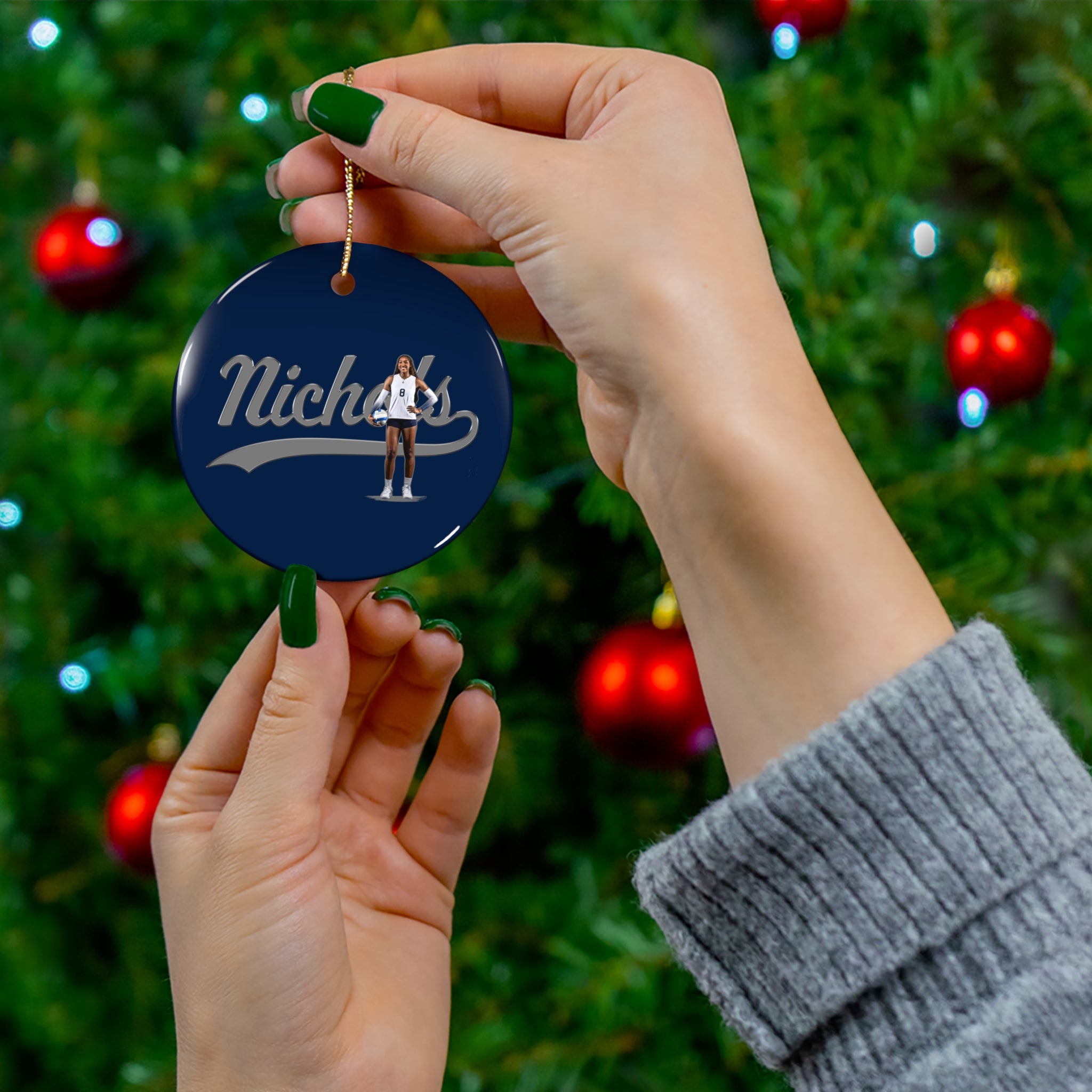 Gabrielle Nichols Ceramic Ornament
