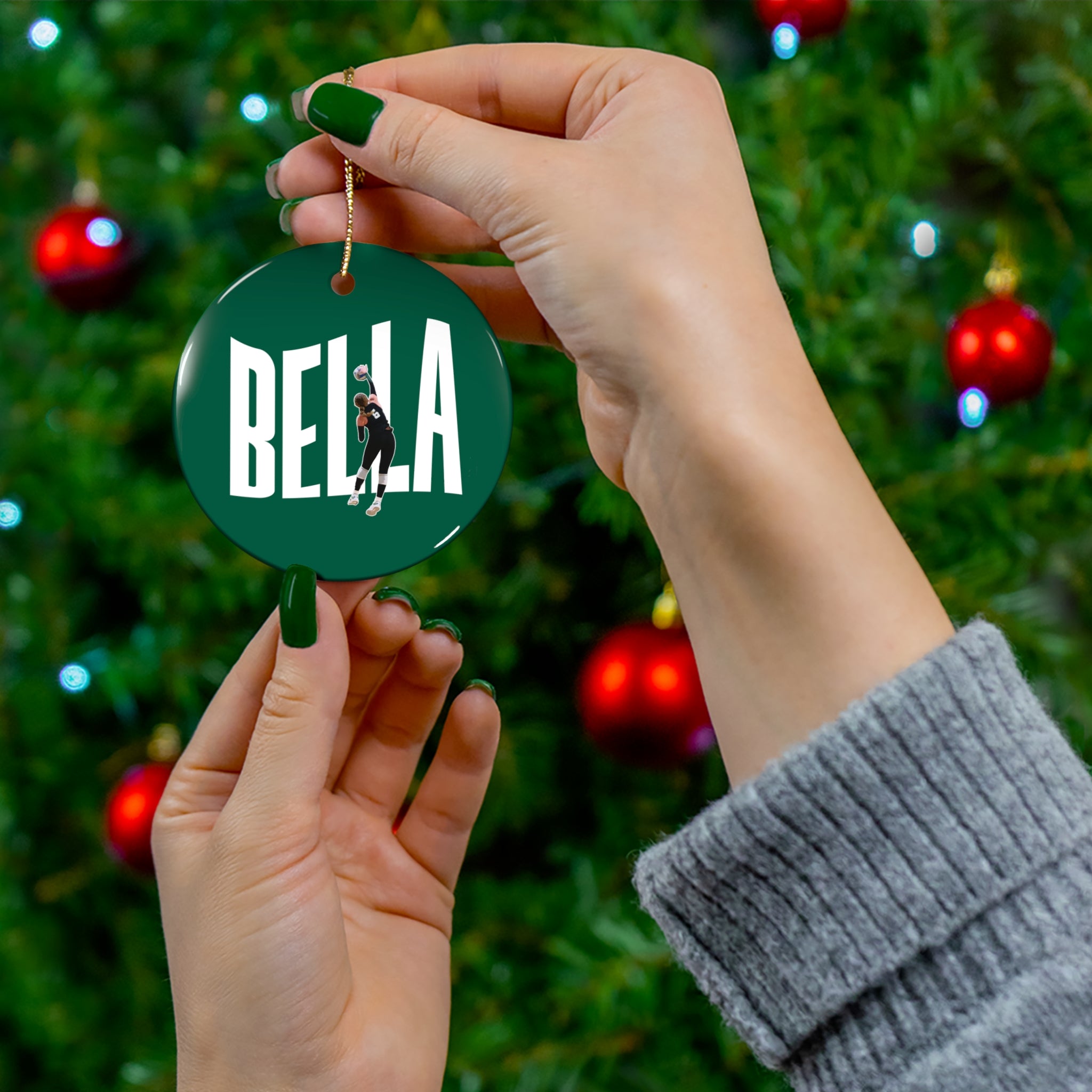 Isabella Poppelriter Ceramic Ornament
