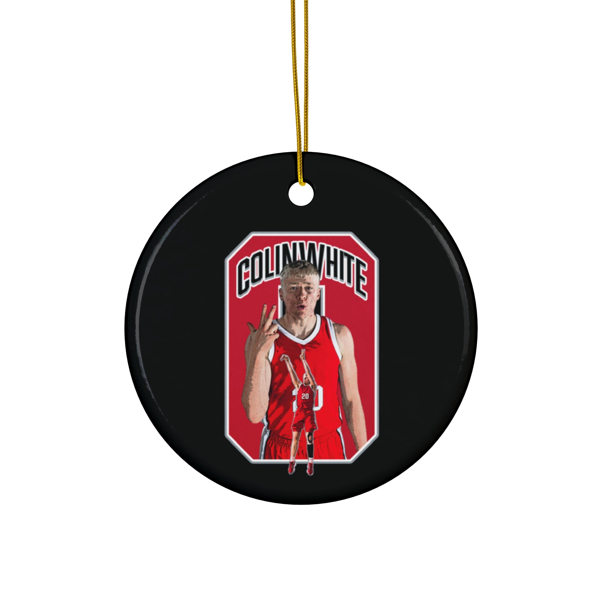 Colin White Ceramic Ornament