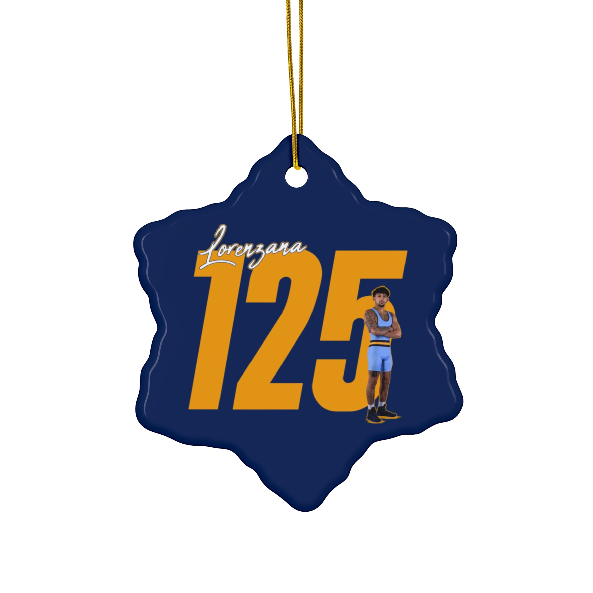 Ruben Lorenzana Ceramic Ornament