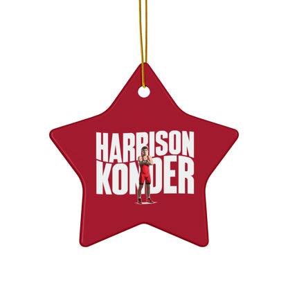 Harrison Konder Ceramic Ornament