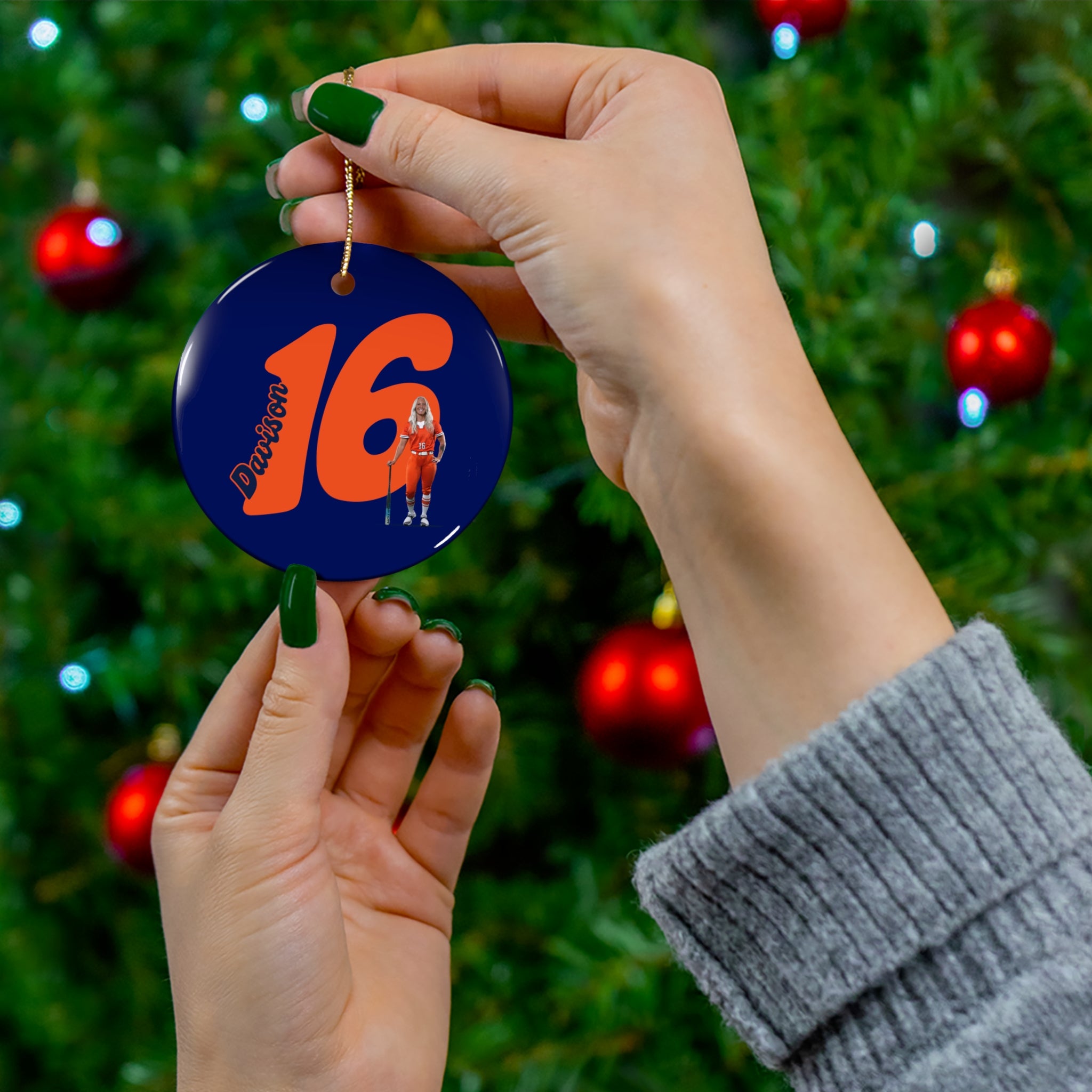 Taylor Davison Ceramic Ornament