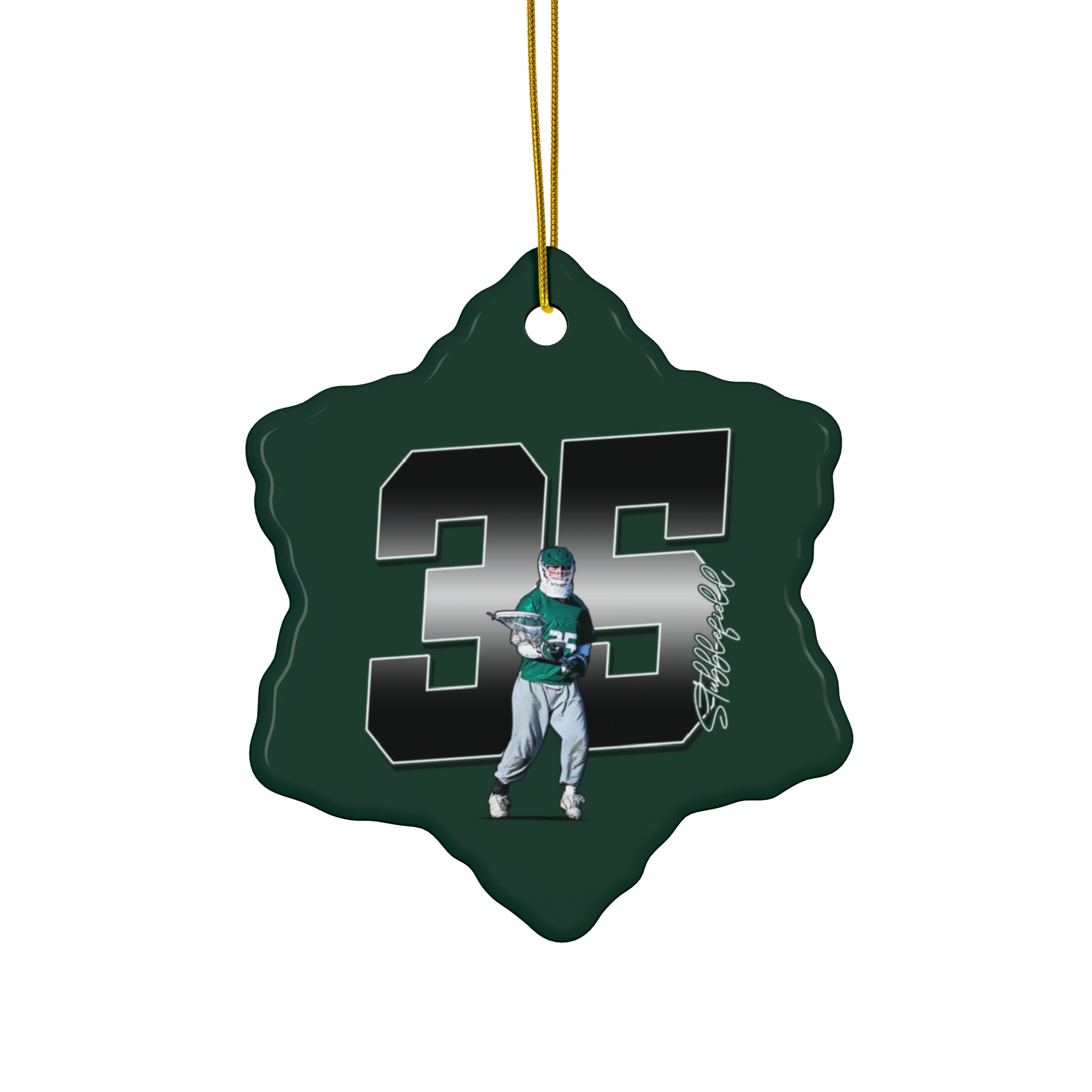 Drew Stubblefield Ceramic Ornament