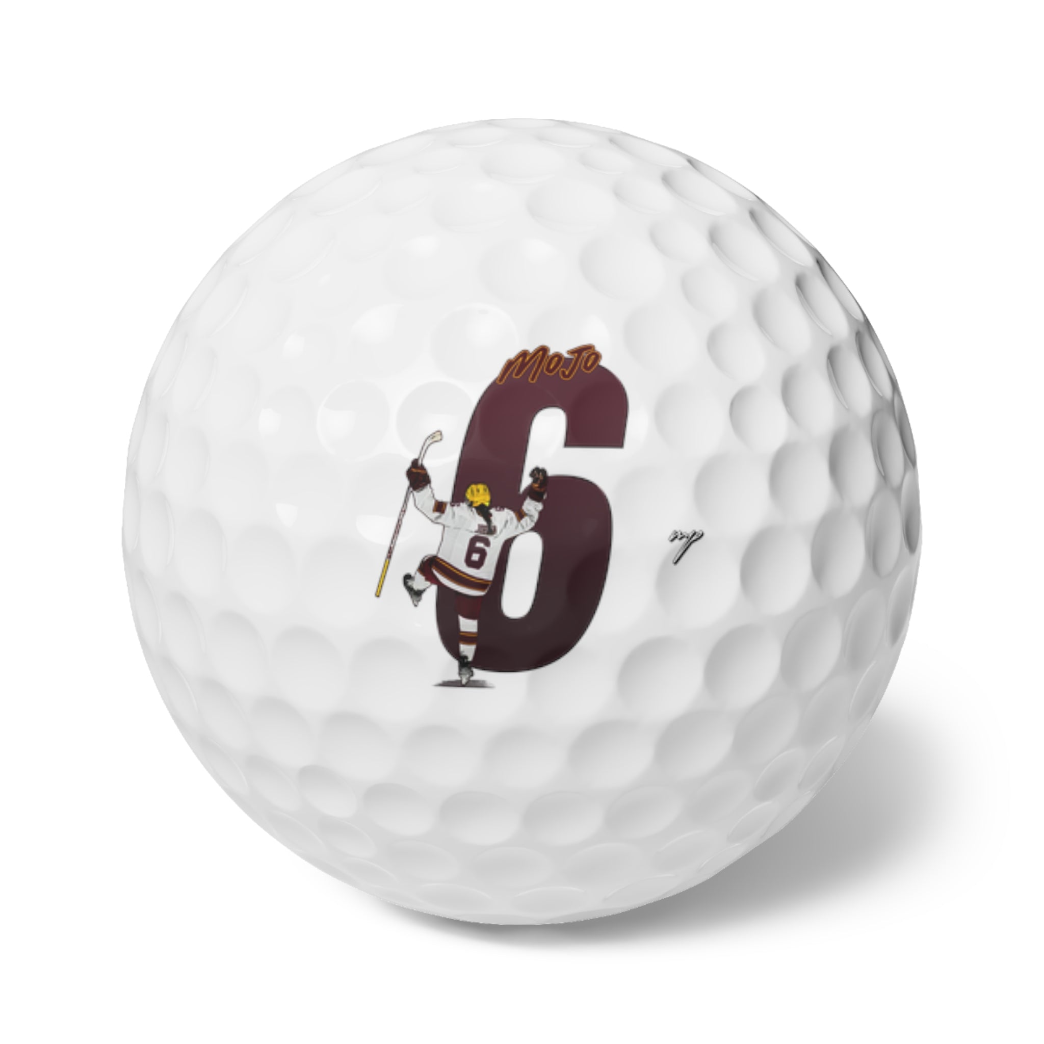 Molly Jordan Golf Balls, 6pc