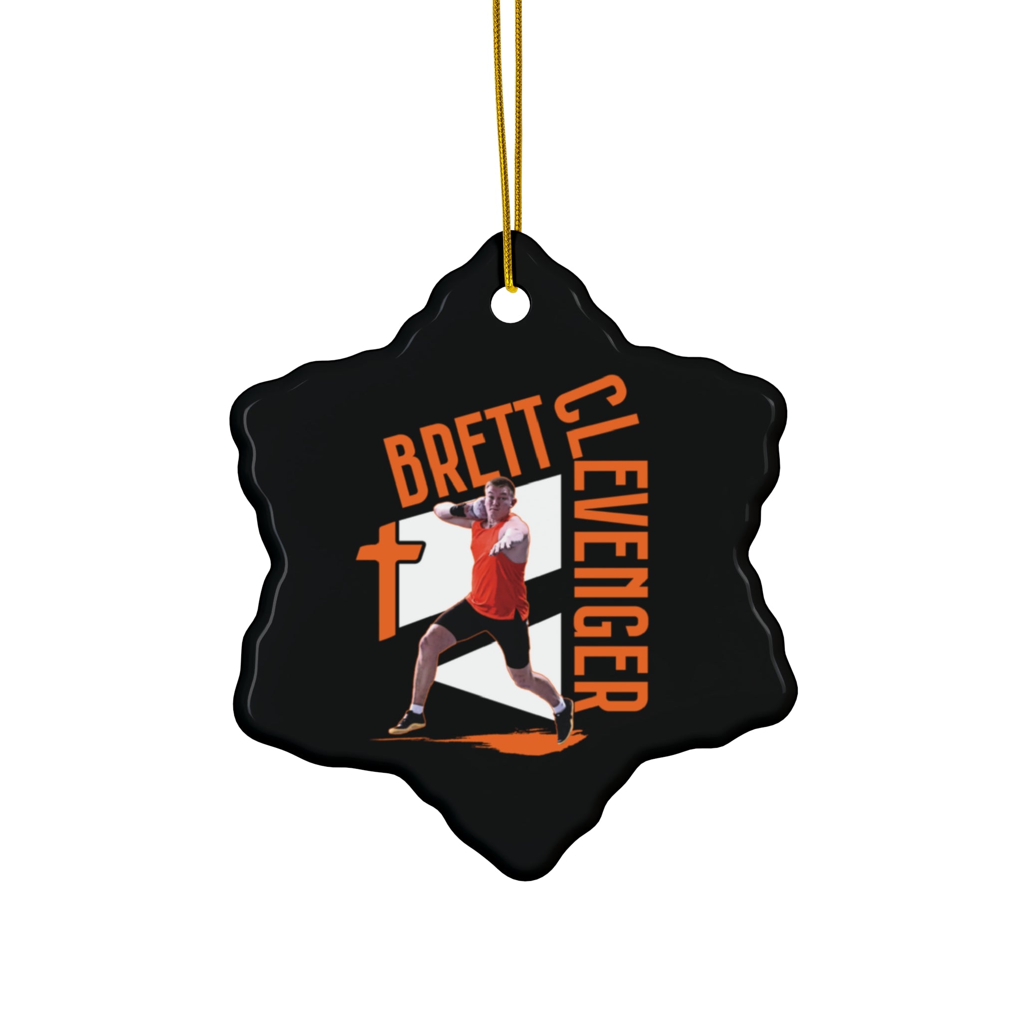Brett Clevenger Ceramic Ornament