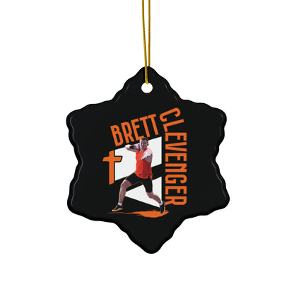 Brett Clevenger Ceramic Ornament