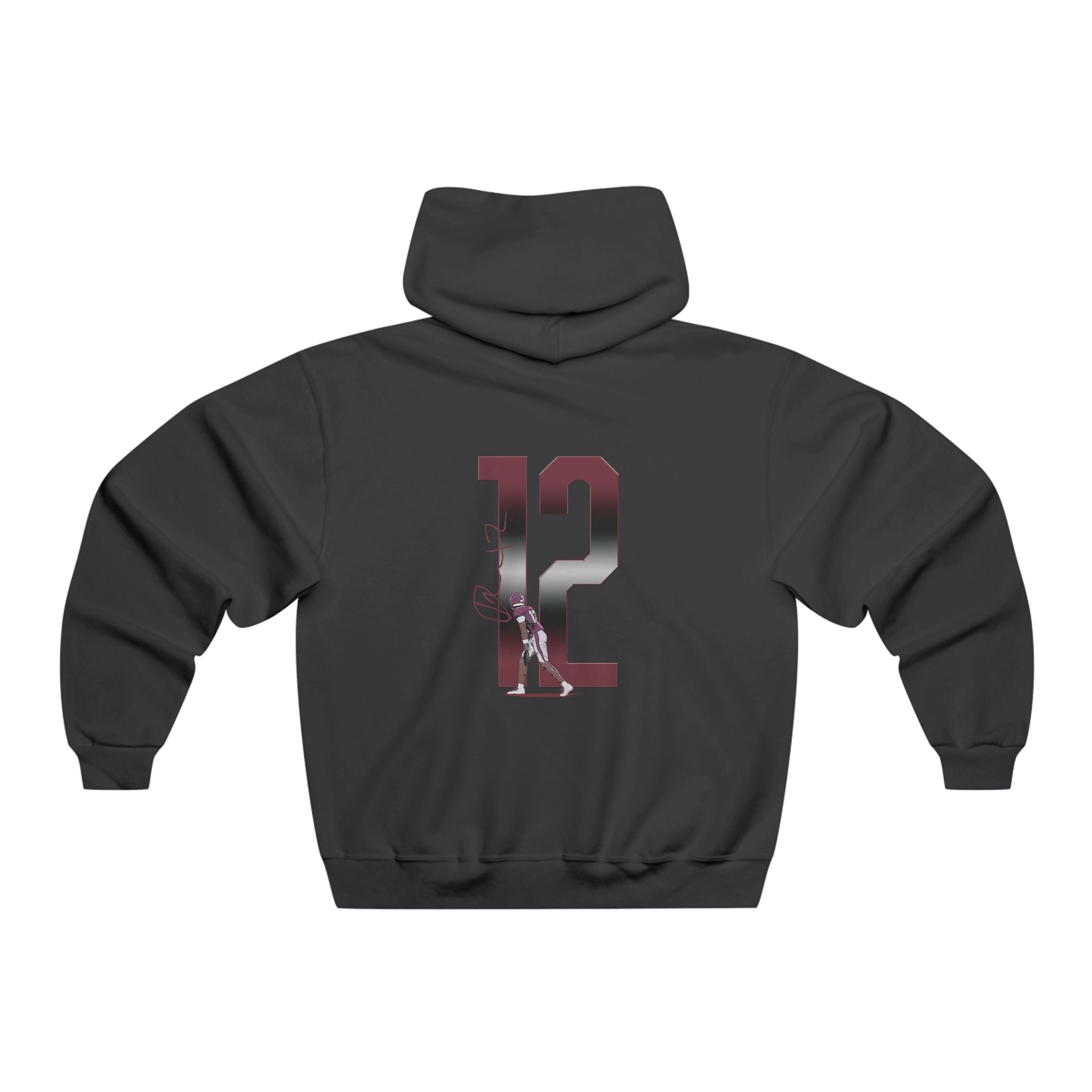 De'Traun Brown Vintage Hoodie