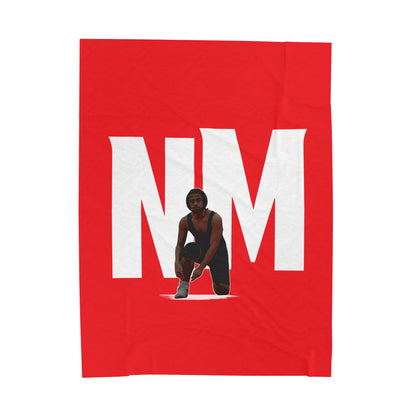 Nicholas Macias Velveteen Plush Blanket