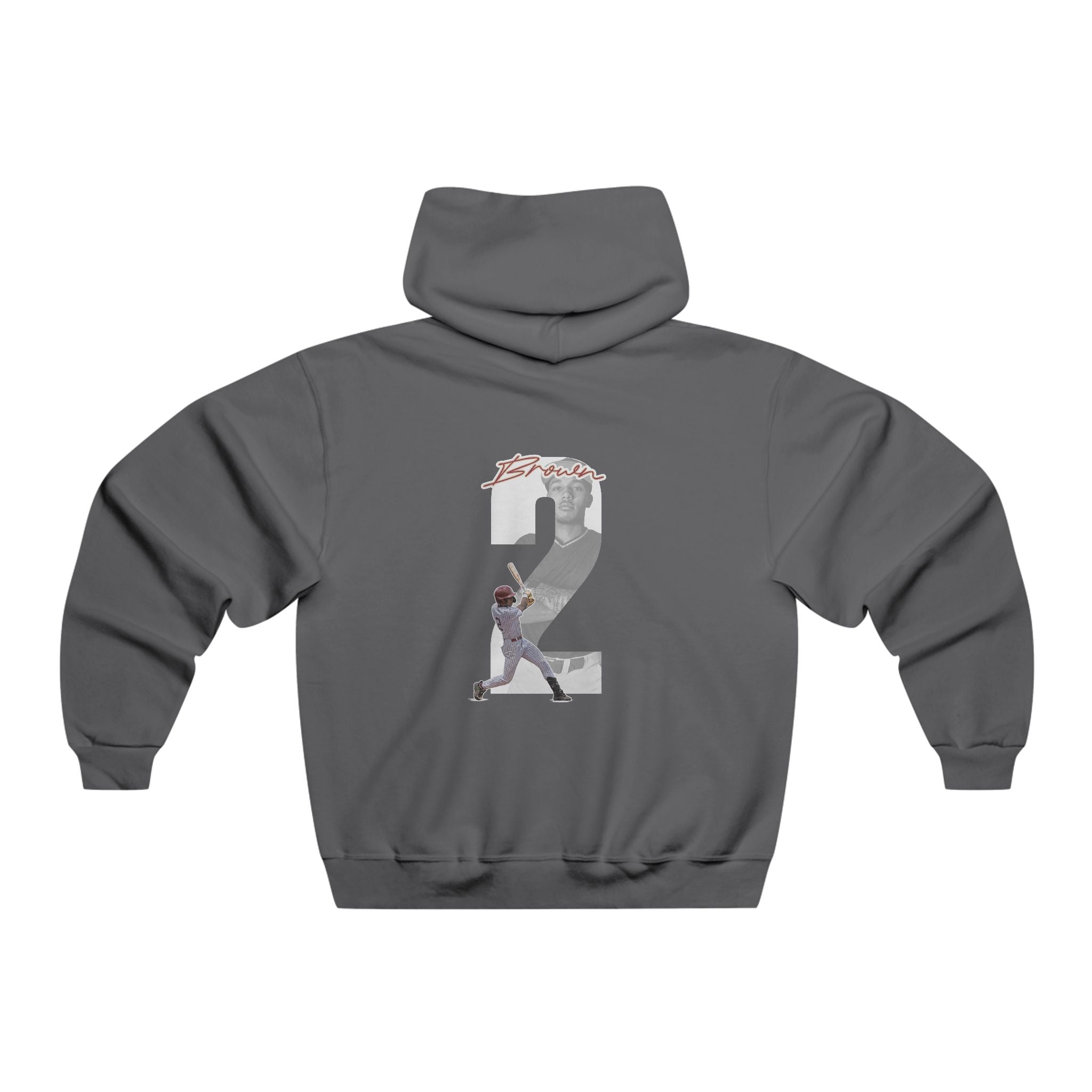 Xay Brown Vintage Hoodie