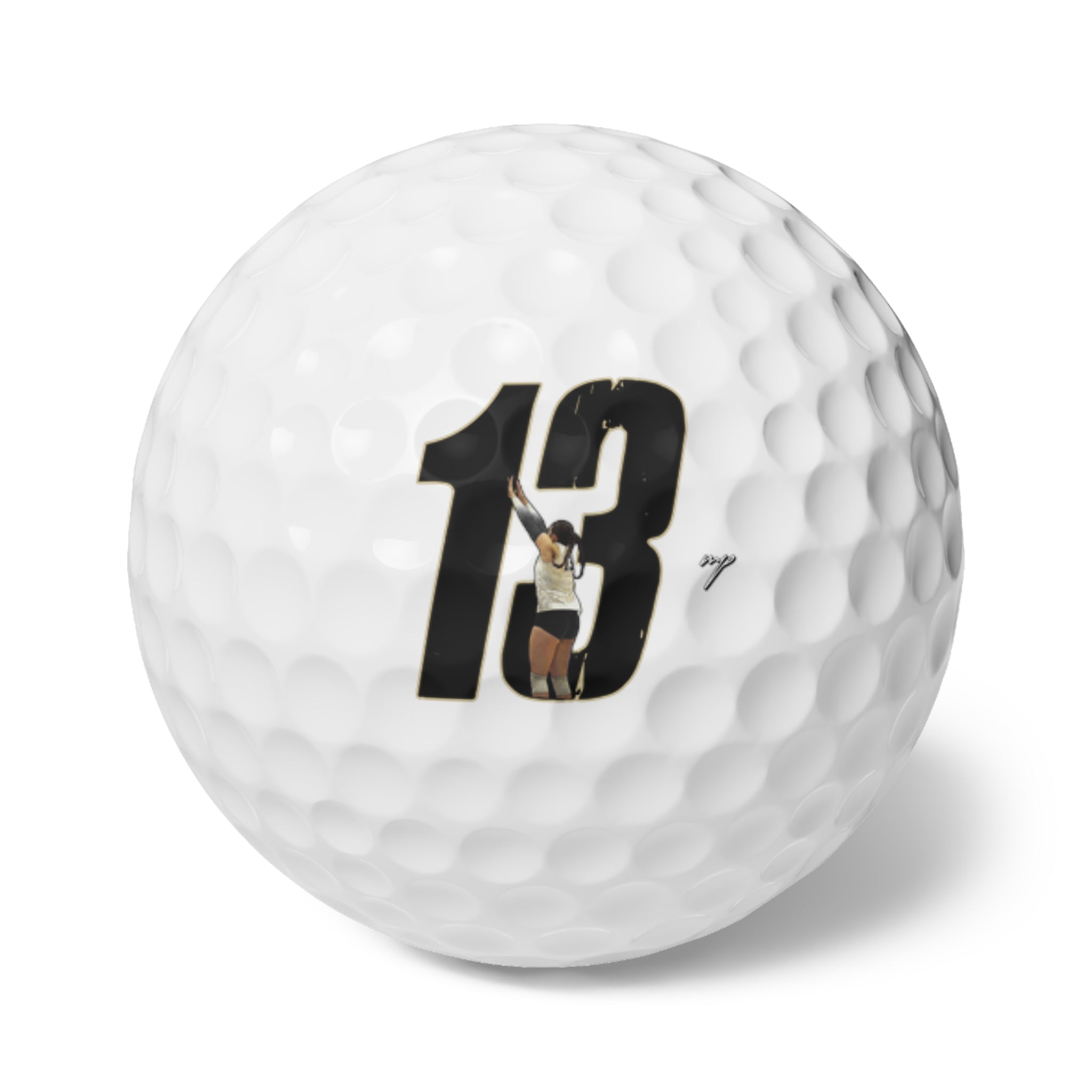 Riley Tosseng Golf Balls, 6pc