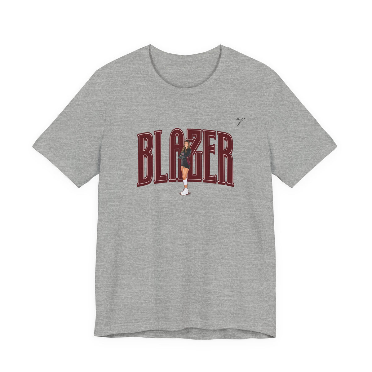 Ashlyn Blazer Graphic Tee