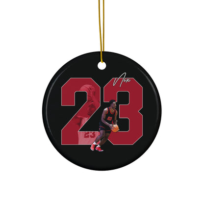 DJ Nix Ceramic Ornament