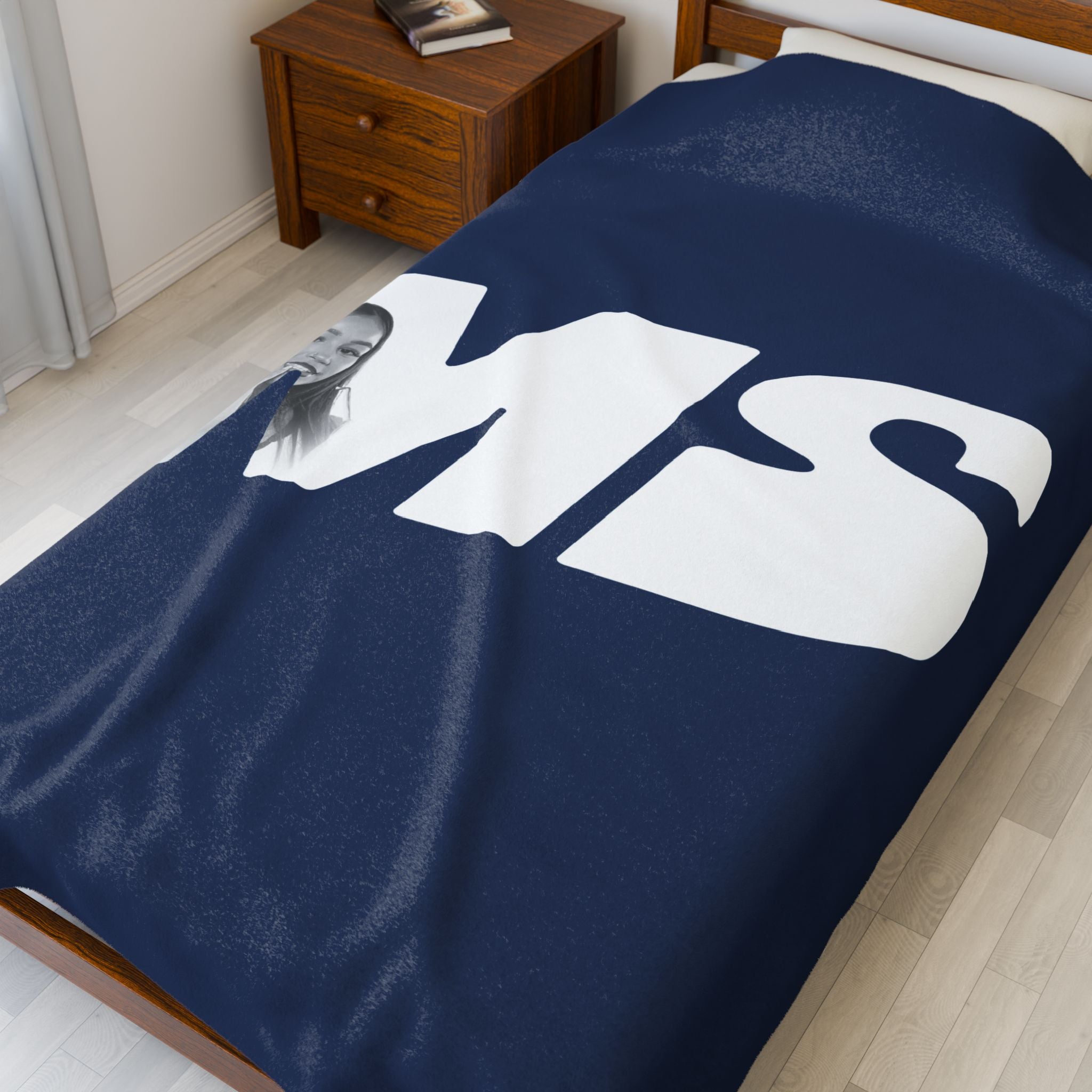 Molly Sek Velveteen Plush Blanket