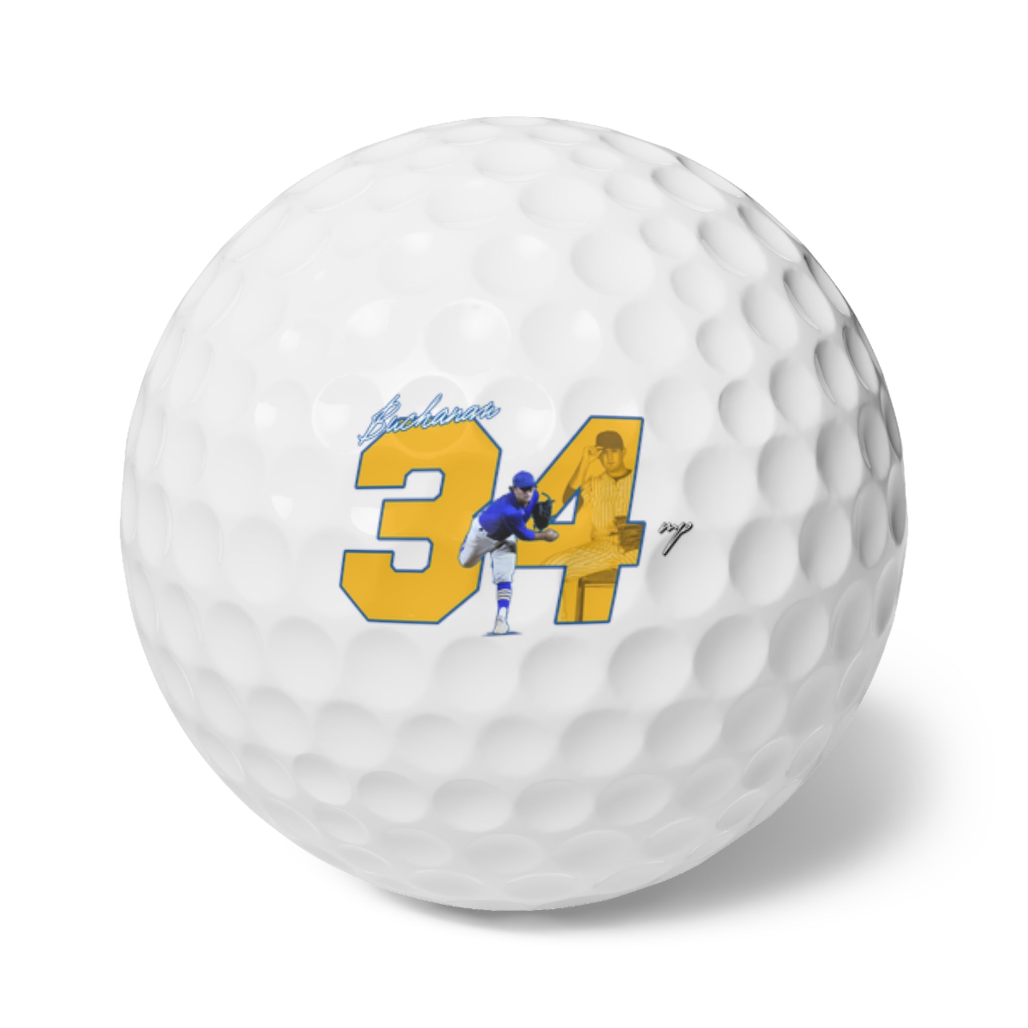 Brian Buchanan Golf Balls, 6pc