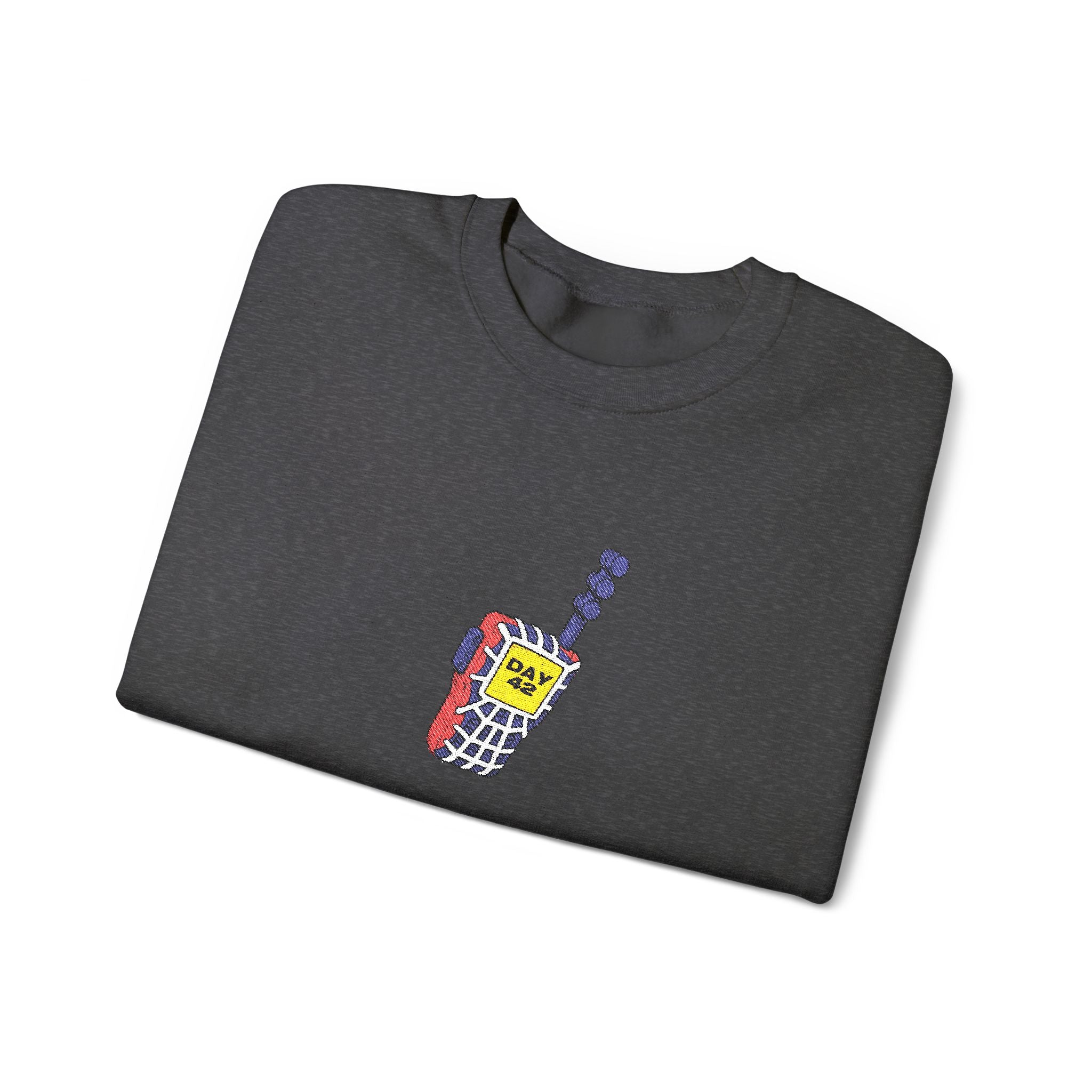 Bucket Merch Embroidered Crewneck