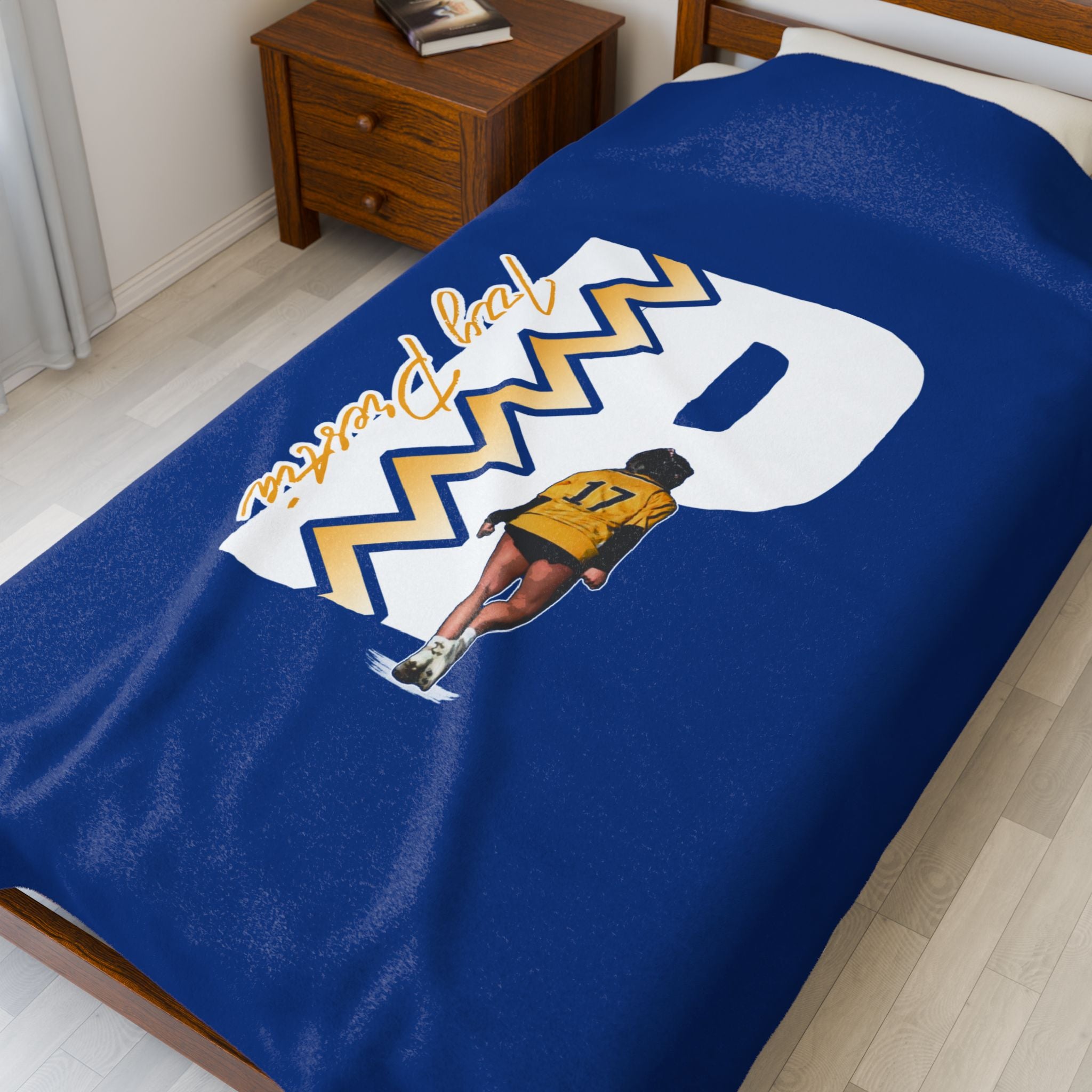 Izzy Prestia Velveteen Plush Blanket