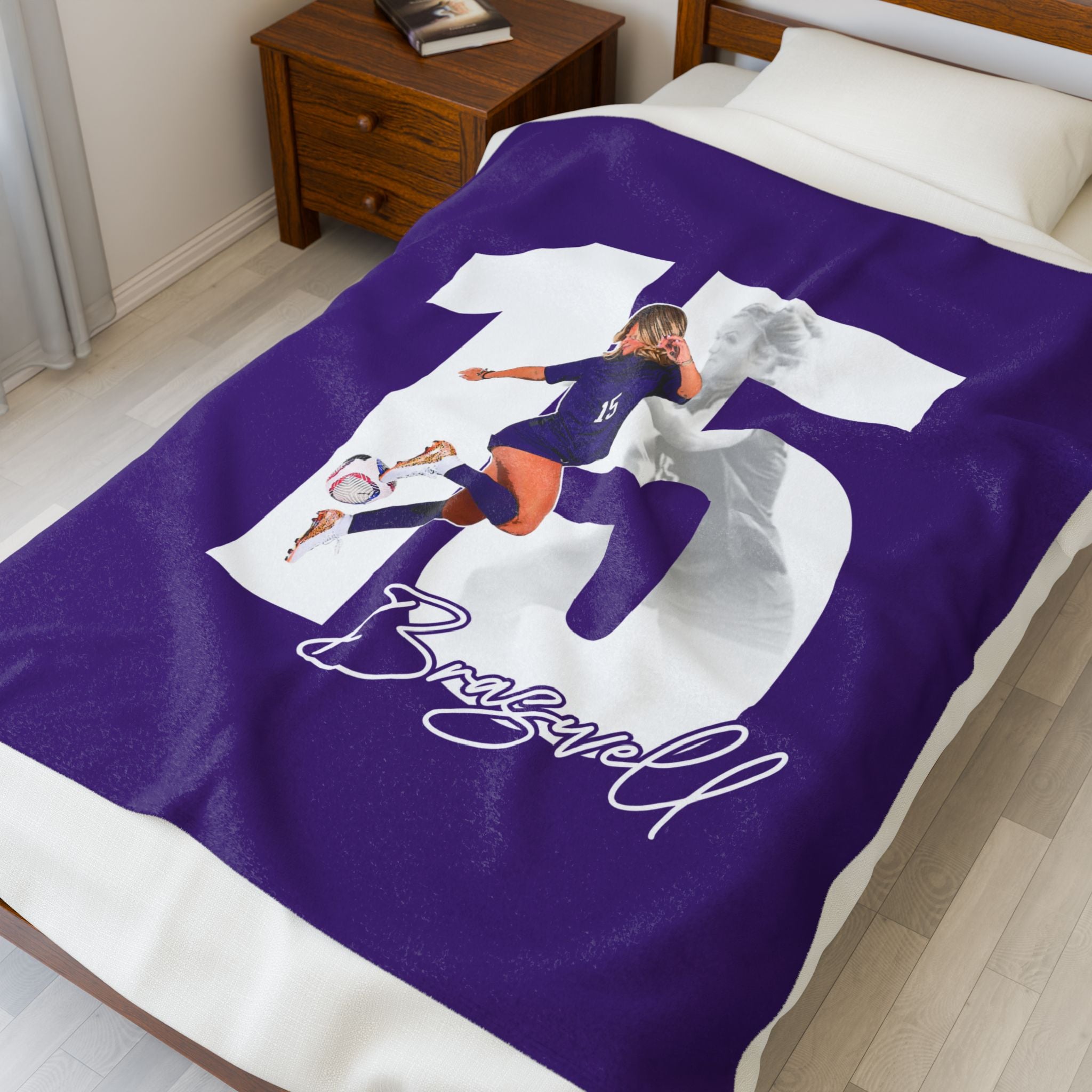 Mckinnan Braswell Velveteen Plush Blanket