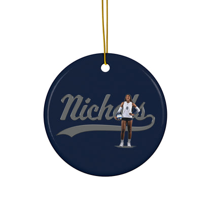 Gabrielle Nichols Ceramic Ornament