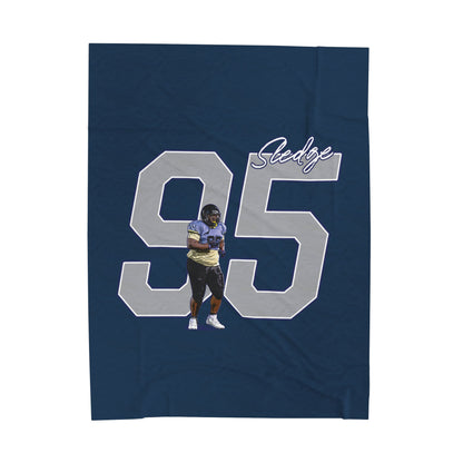 Cam Sledge Velveteen Plush Blanket
