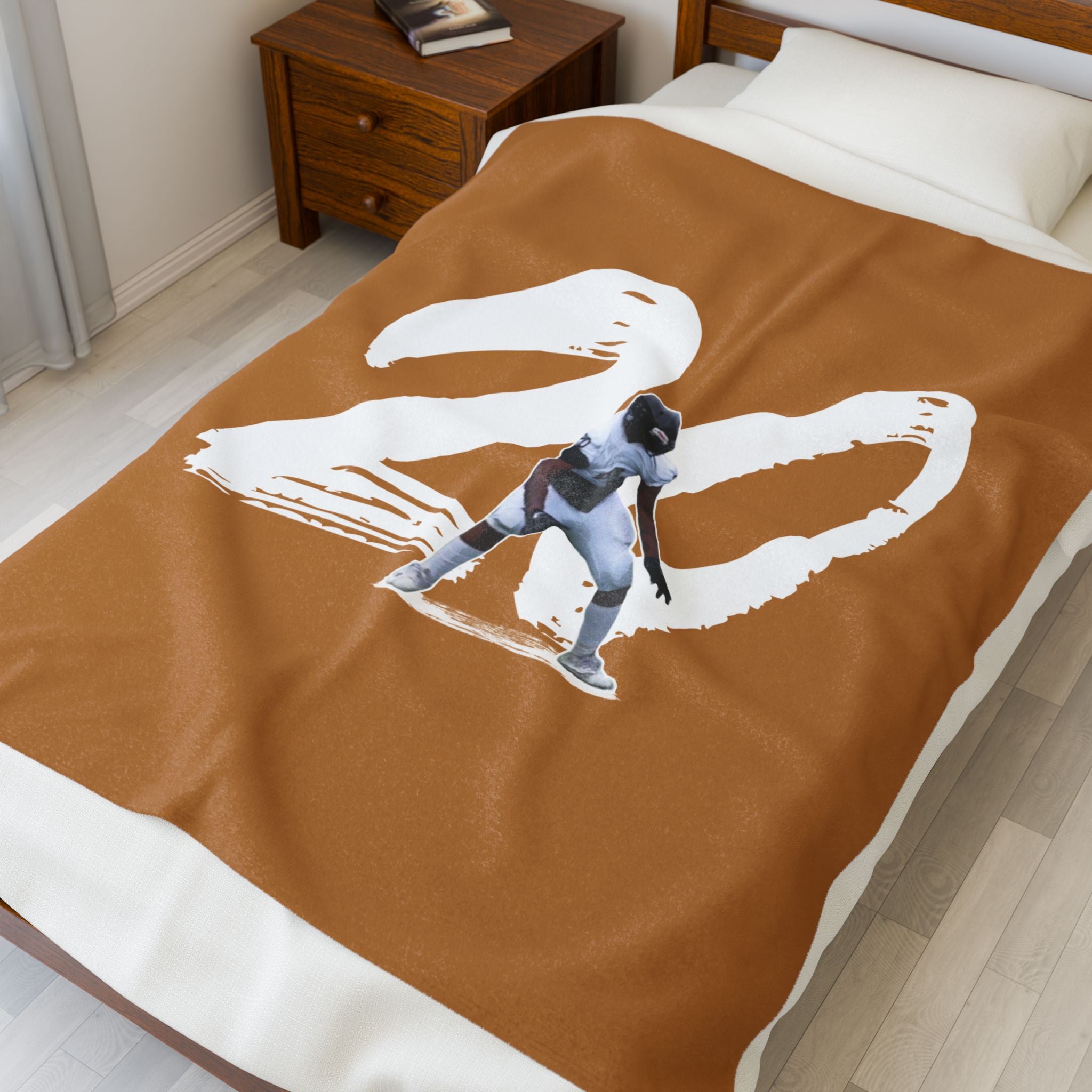 Royce Chappell Velveteen Plush Blanket