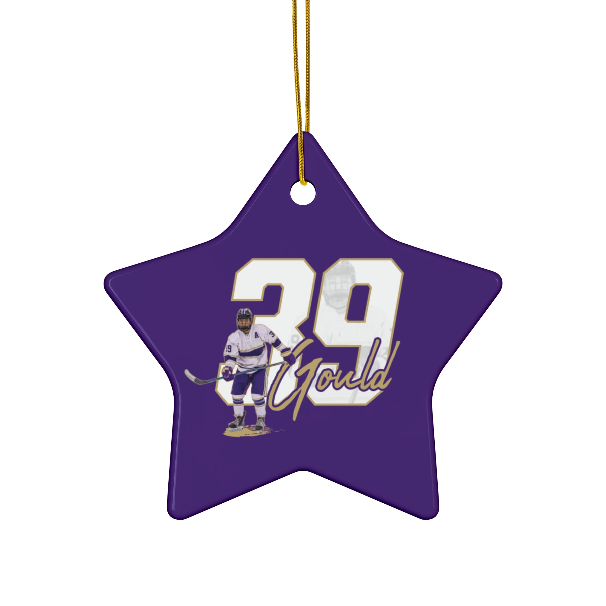 Evan Gould Ceramic Ornament