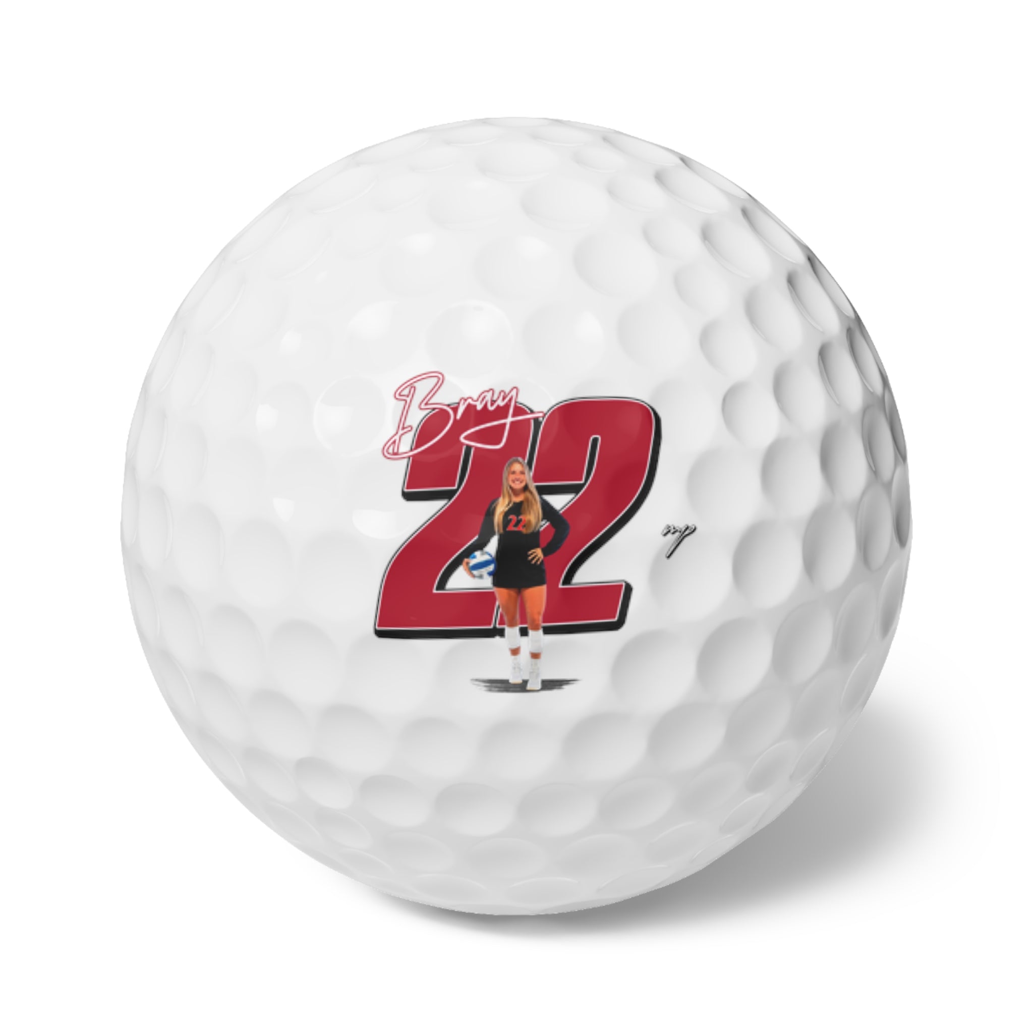Jacy Bray Golf Balls, 6pc