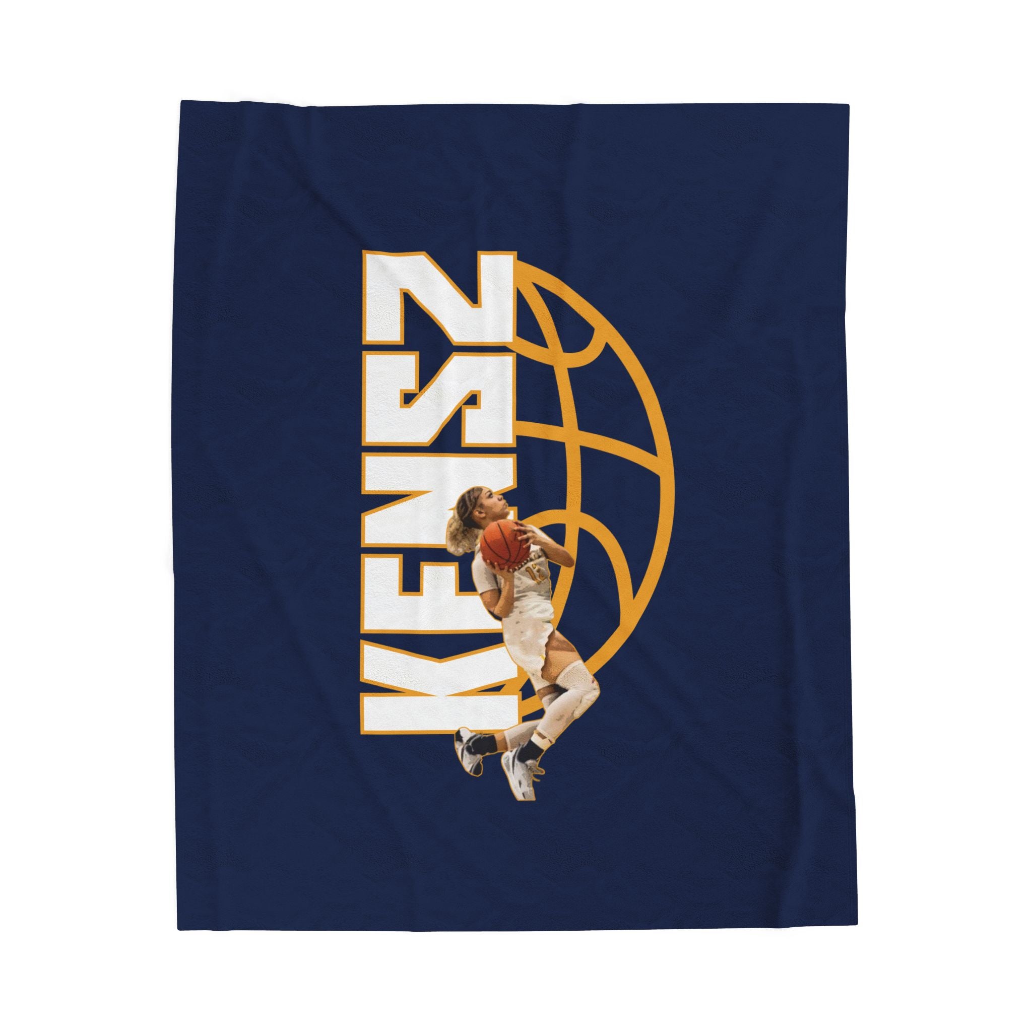 Kensley Hogan Velveteen Plush Blanket