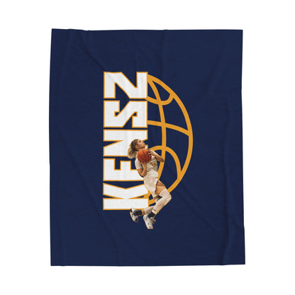Kensley Hogan Velveteen Plush Blanket