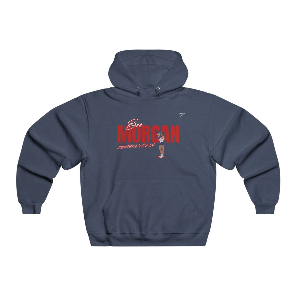Bre Morgan Vintage Hoodie (Front + Back)