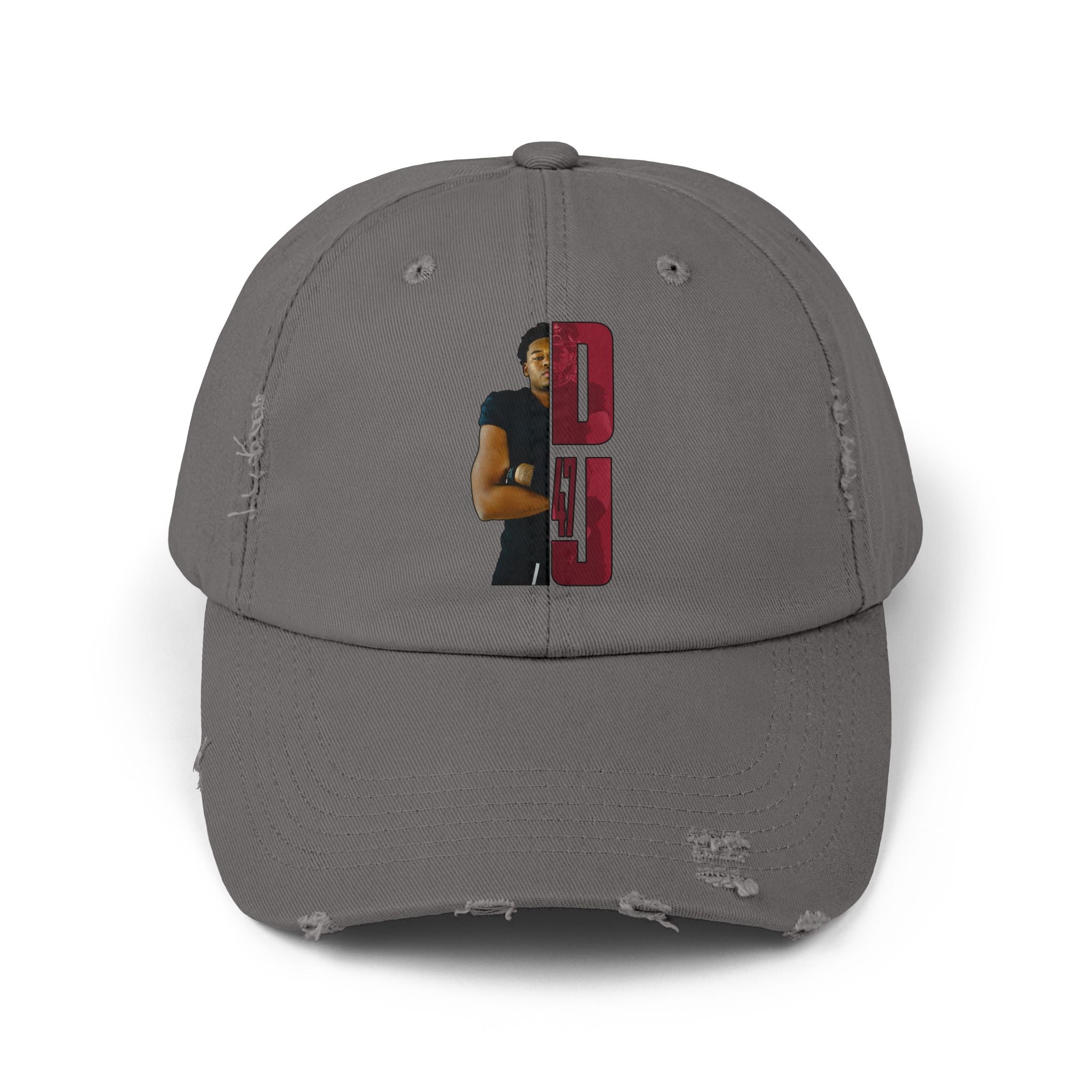 Deairich Jackson Jr Distressed Dad Cap