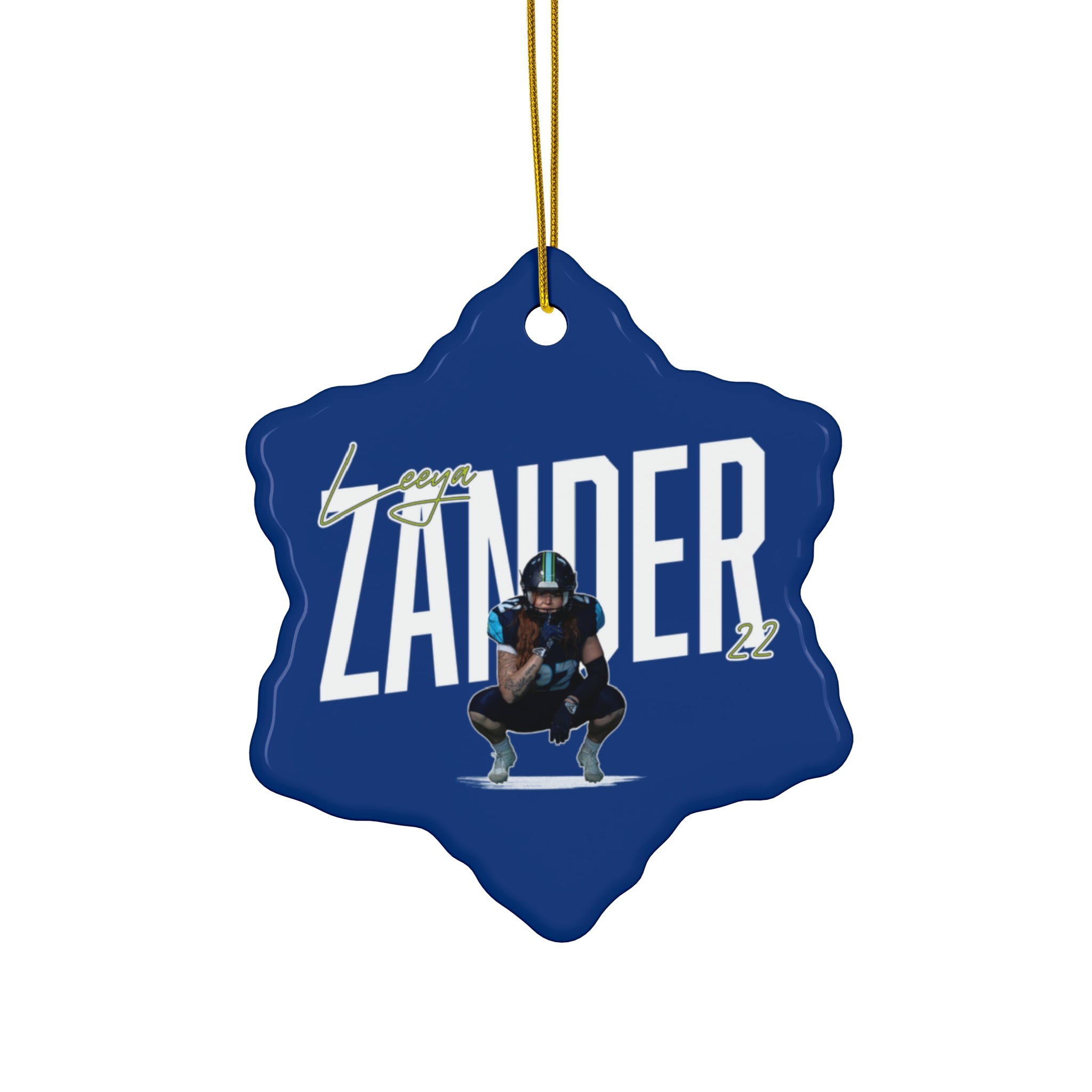 Leeya Zander Ceramic Ornament