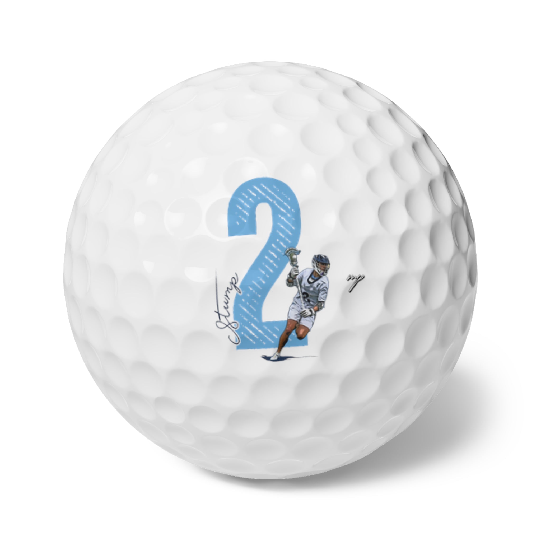 Nickolas Stump Golf Balls, 6pc