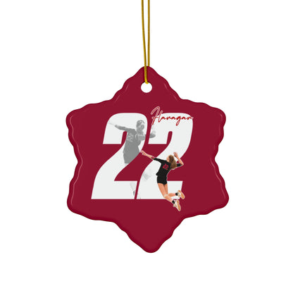 Audrey Flanagan Ceramic Ornament