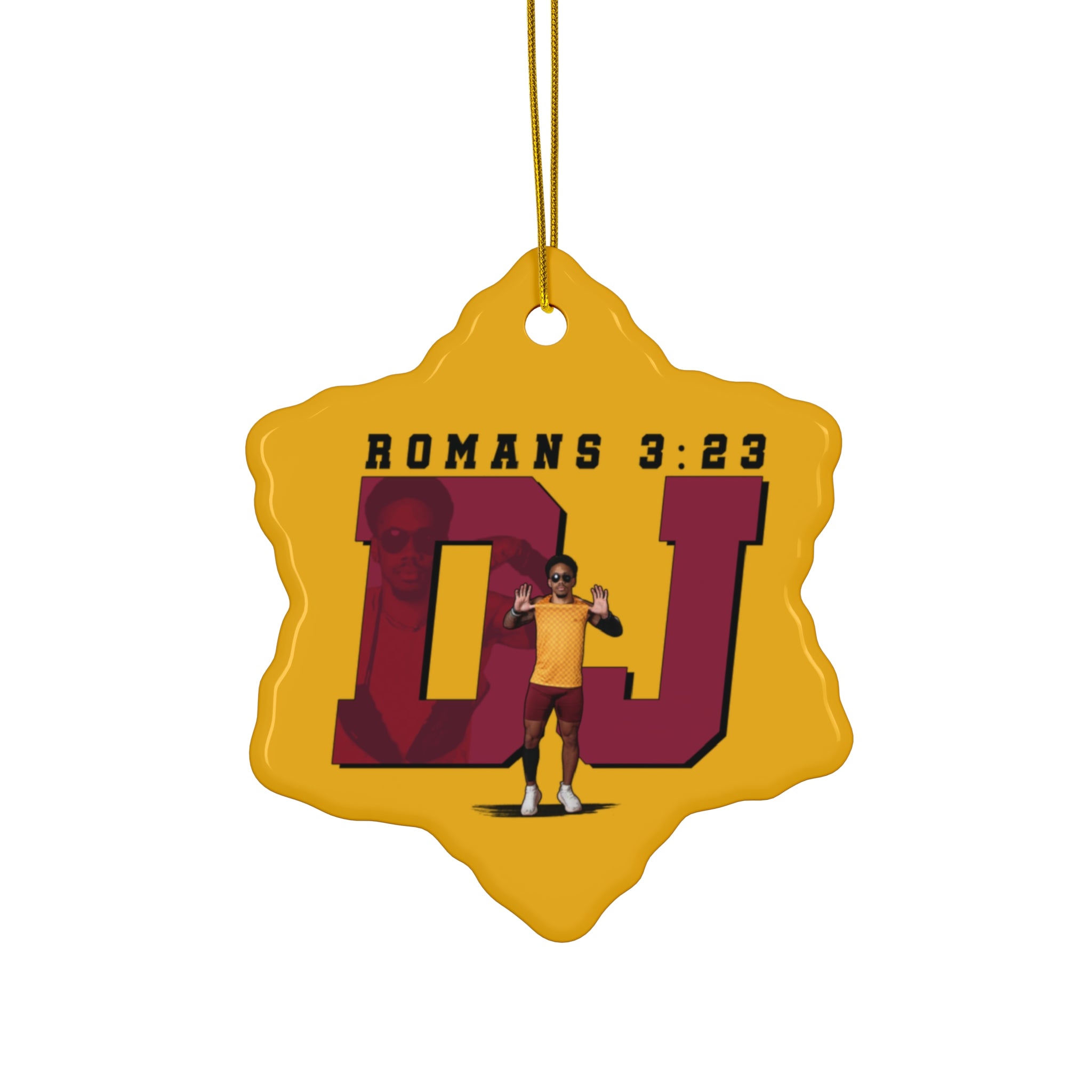 DJ Harrison Ceramic Ornament