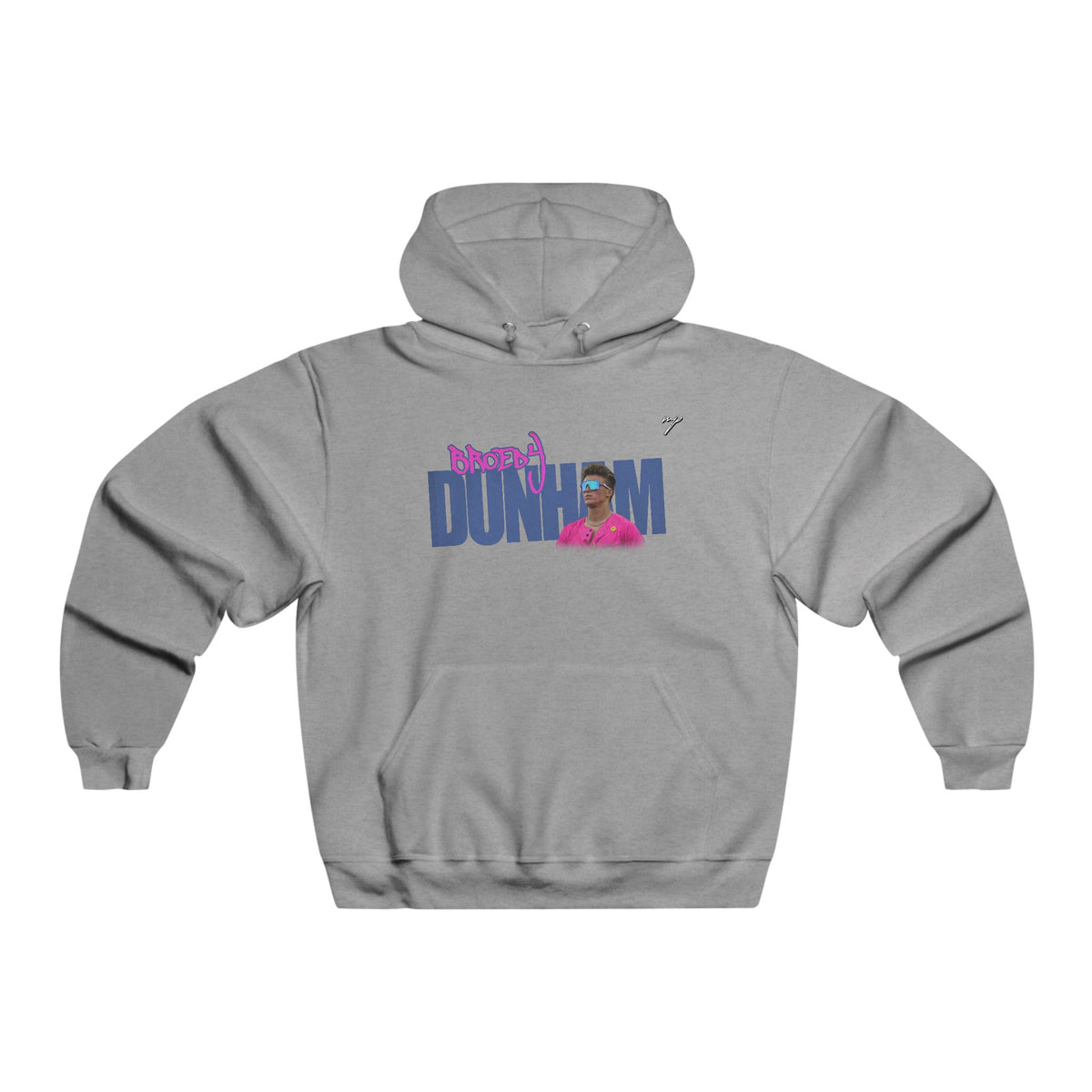 Broedy Dunham Vintage Hoodie (Front + Back)
