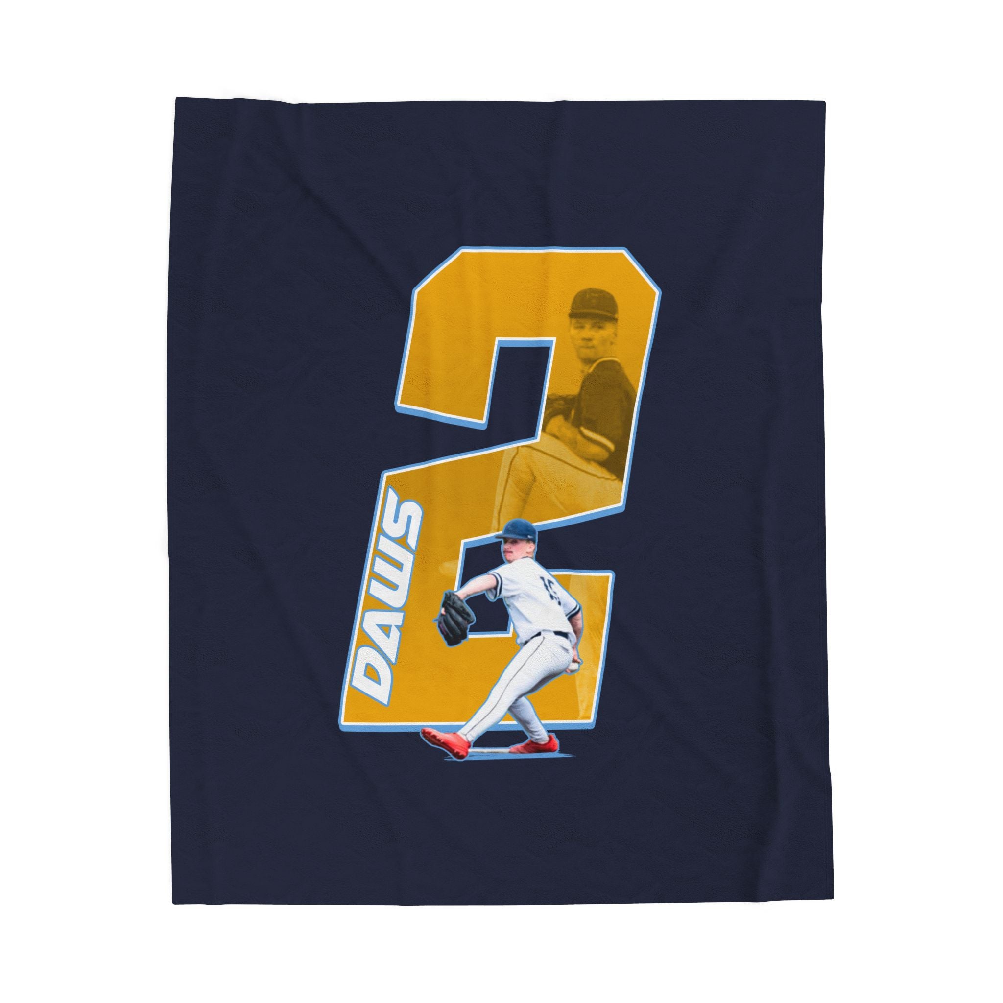 Collin Daws Velveteen Plush Blanket