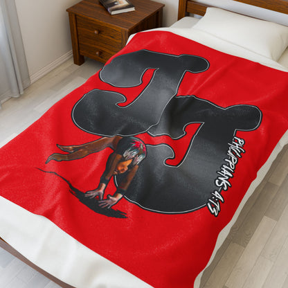 Janiya Coleman Velveteen Plush Blanket