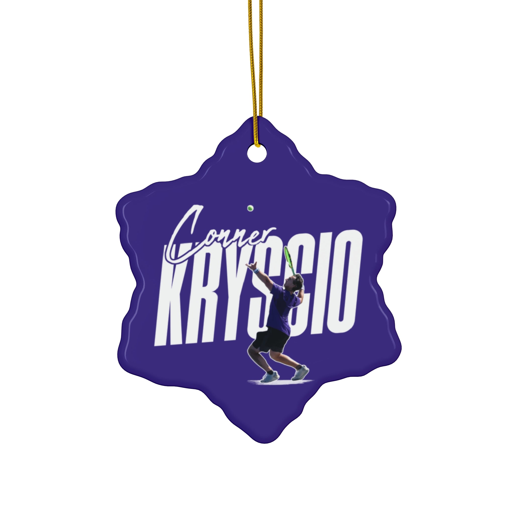 Conner Kryscio Ceramic Ornament
