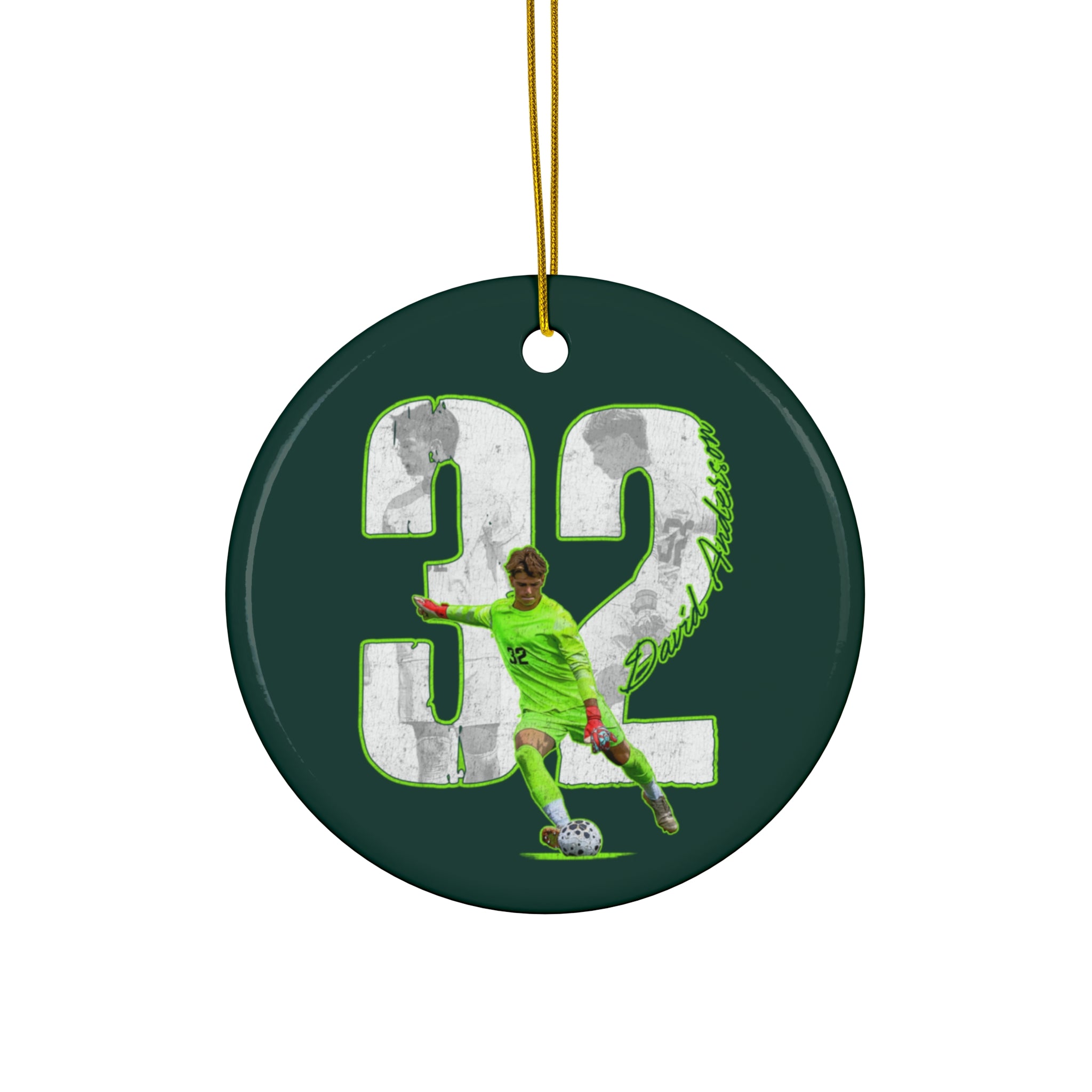 David Anderson Ceramic Ornament