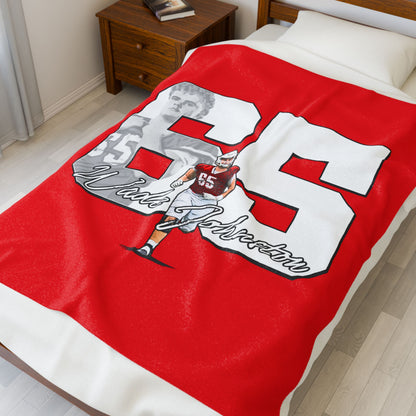 Wade Johnston Velveteen Plush Blanket