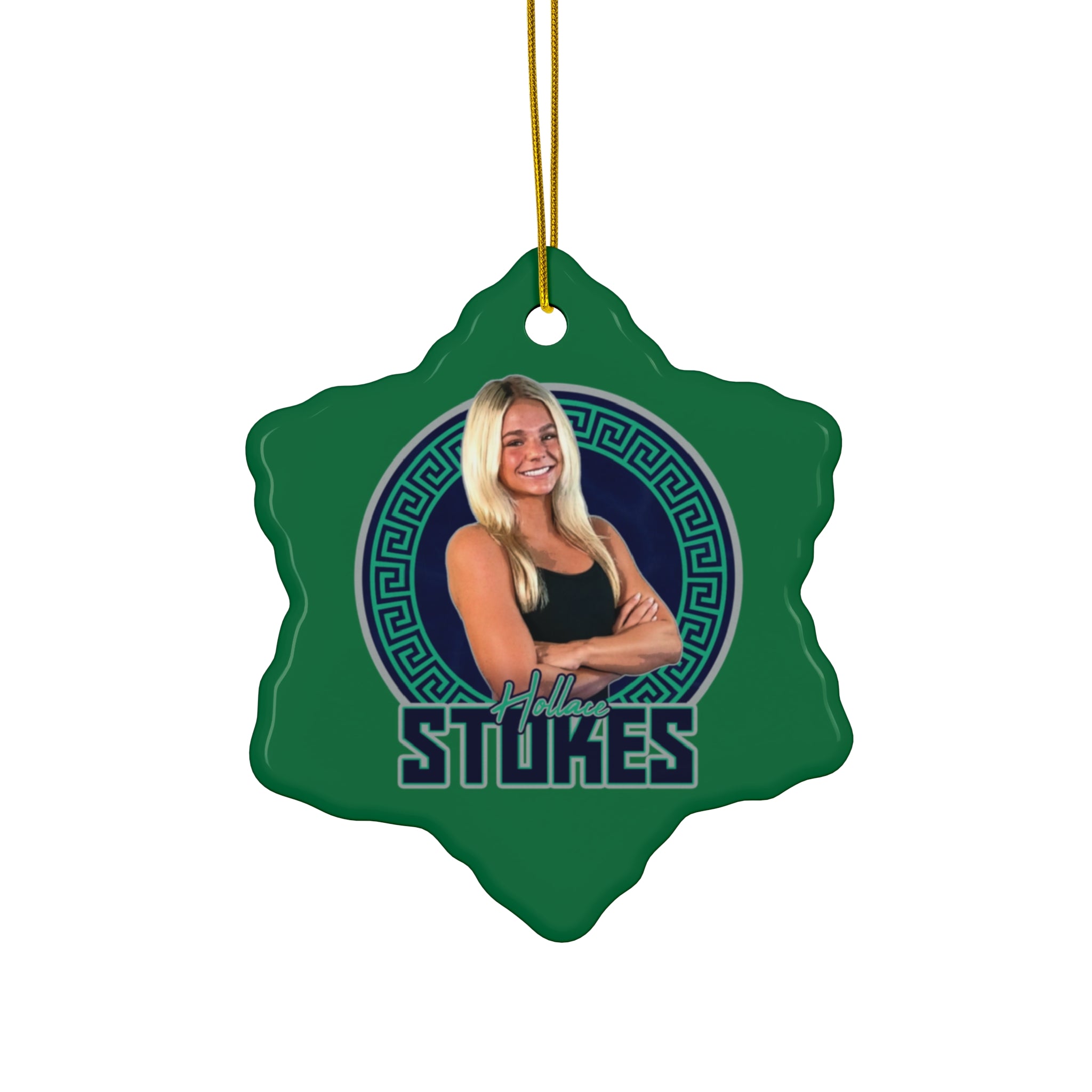Hollace Stokes Ceramic Ornament
