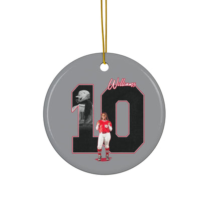 Allie Williams Ceramic Ornament