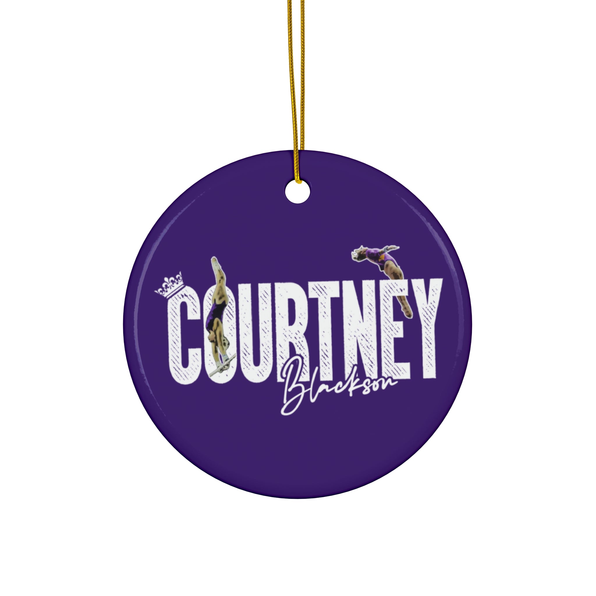 Courtney Blackson Ceramic Ornament