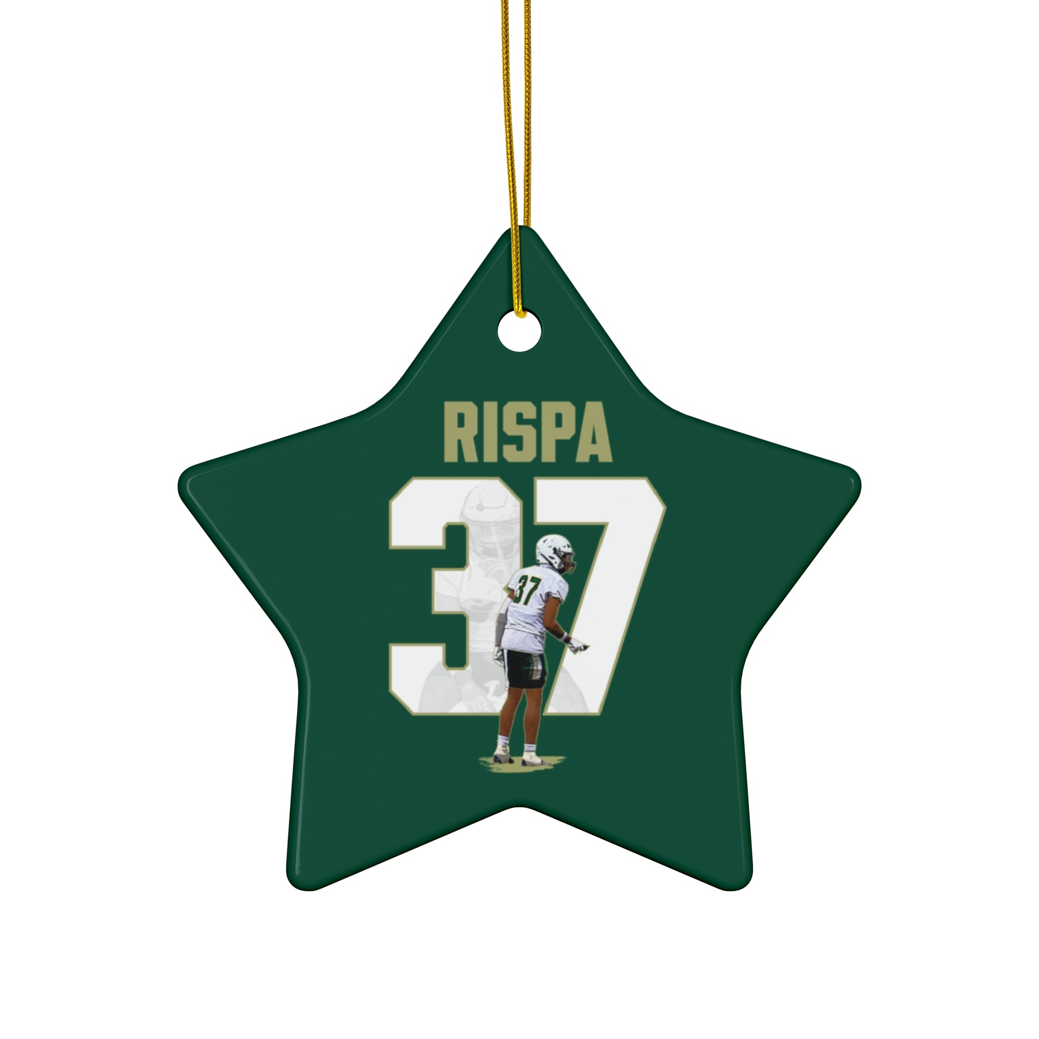 Nickolas Rispa Ceramic Ornament