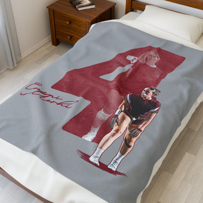 Emmi Merhi Velveteen Plush Blanket