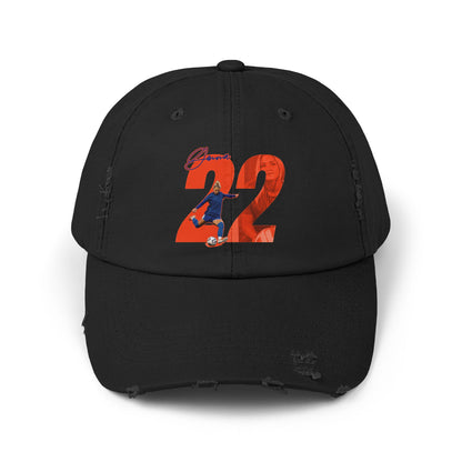 Abby Gemma Distressed Dad Cap