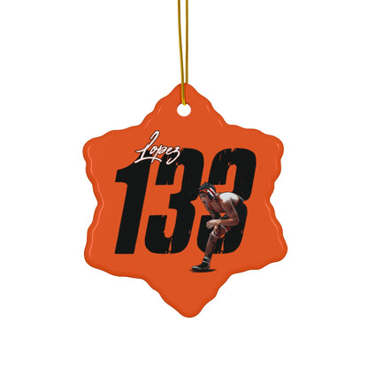 Jeff Lopez Ceramic Ornament