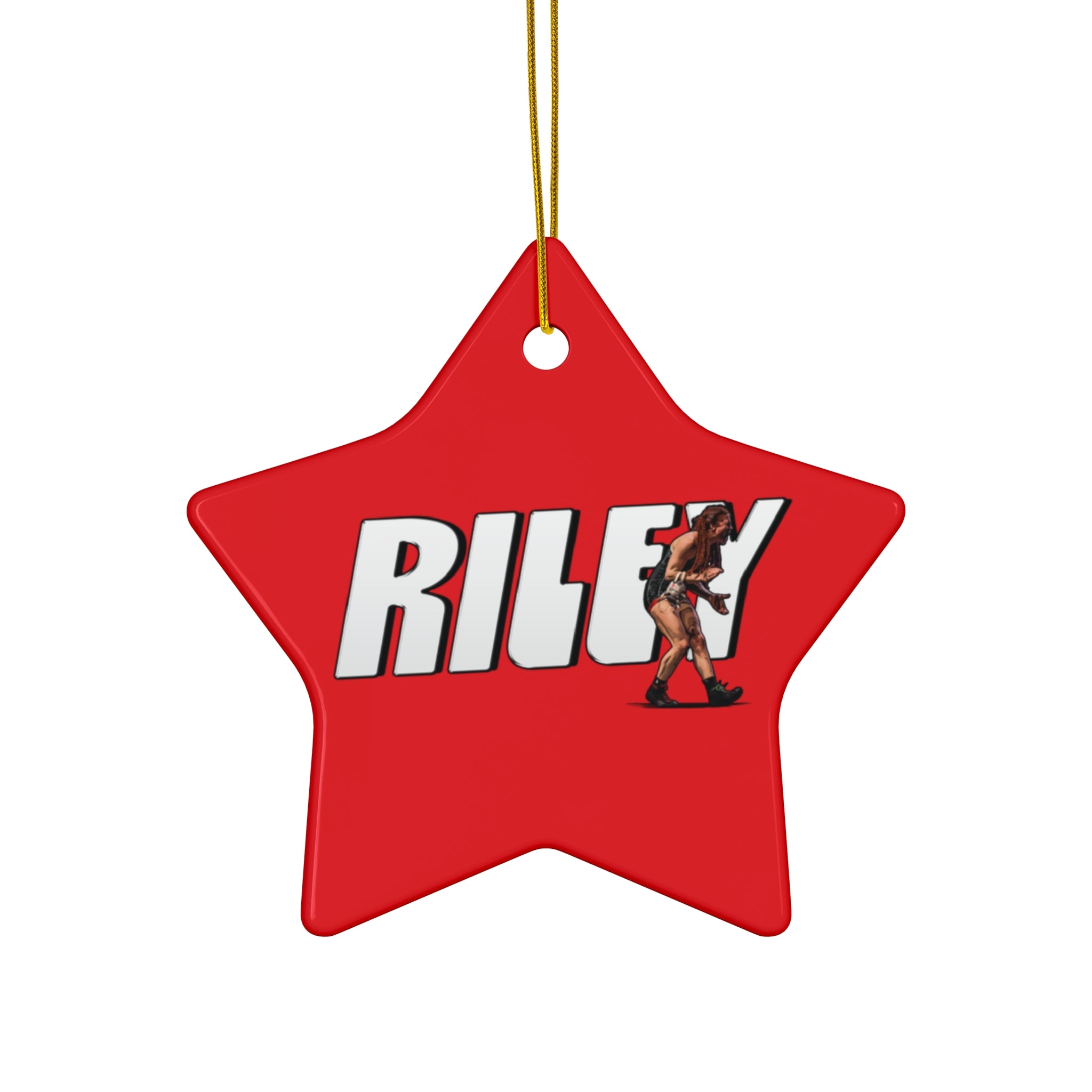 Riley Rayome Ceramic Ornament
