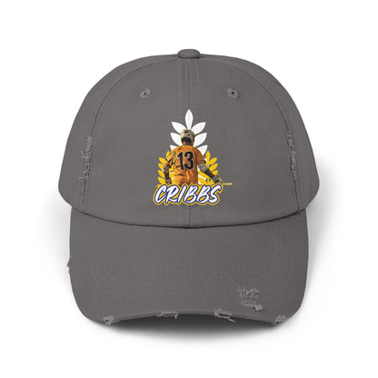 Cian Cribbs Distressed Dad Cap